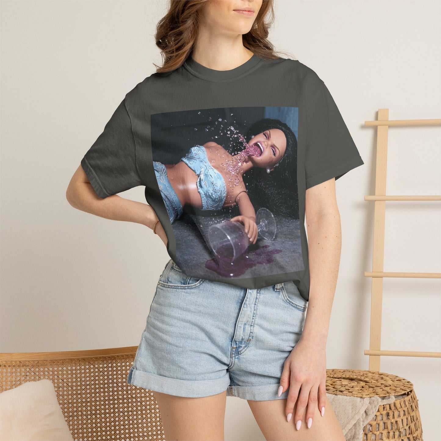 Doll Wine Spit Tee