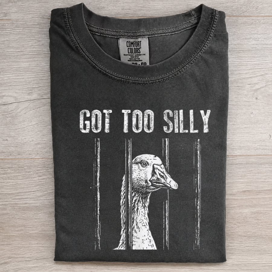 Silly Goose Funny Jail Meme Tee