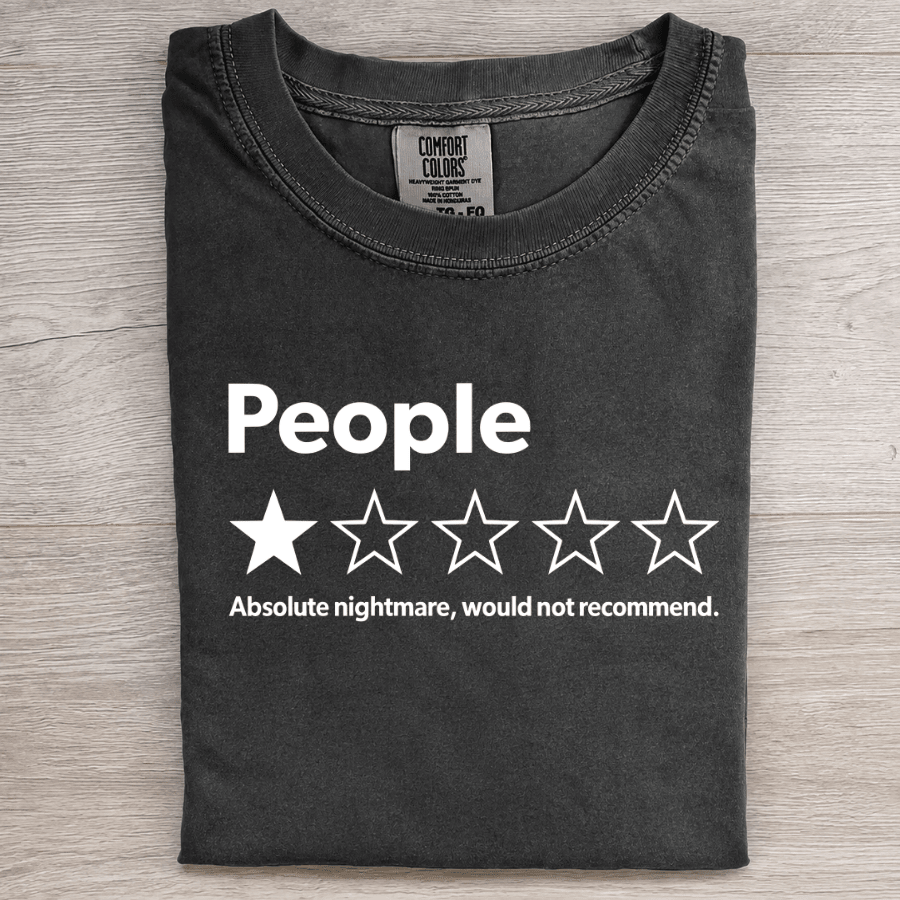 People ★☆☆☆☆ Funny Graphic Tee - Patriot Level