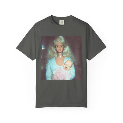 Creepy Doll Mom Unhinged Vintage Funny Tee