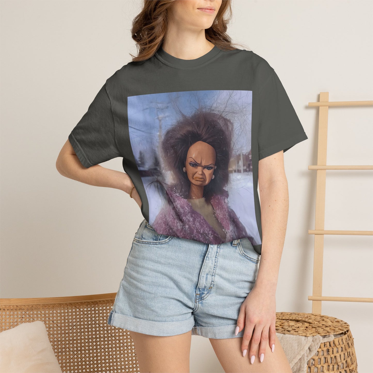 Cold Outside, Angrier Inside Meme Tee