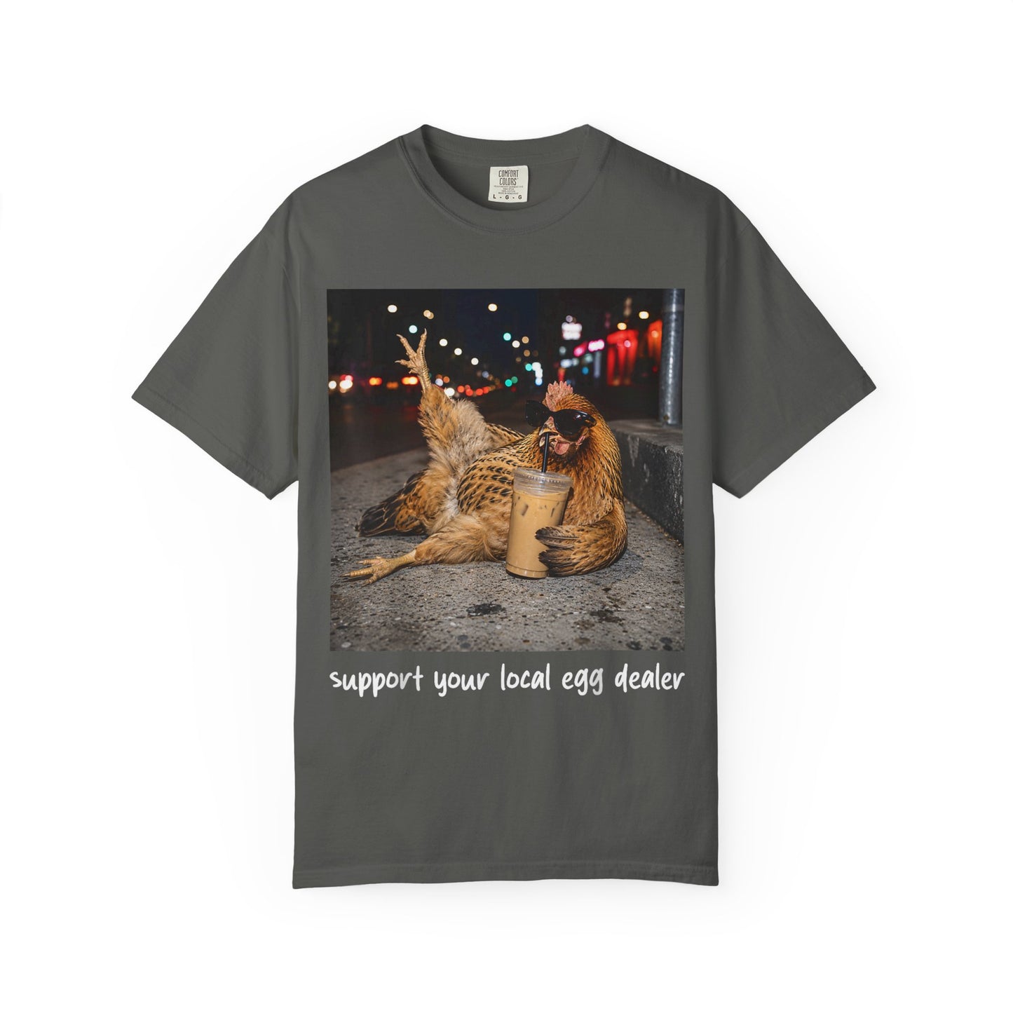 Support Your Local Egg Dealer Tee