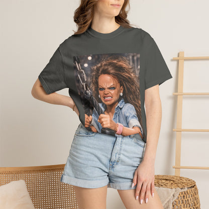 Doll Cable Machine Fury Gym Funny Tee