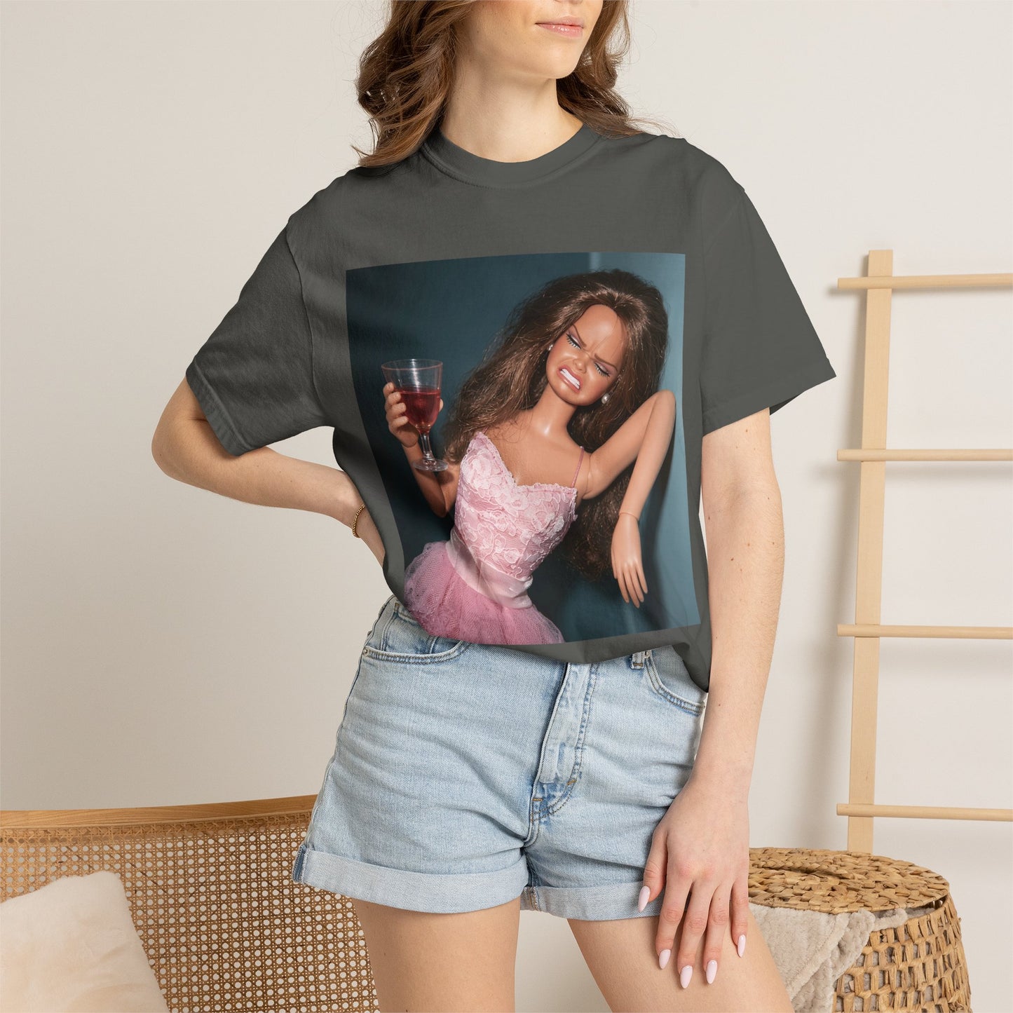 Doll Wine Spit Tee