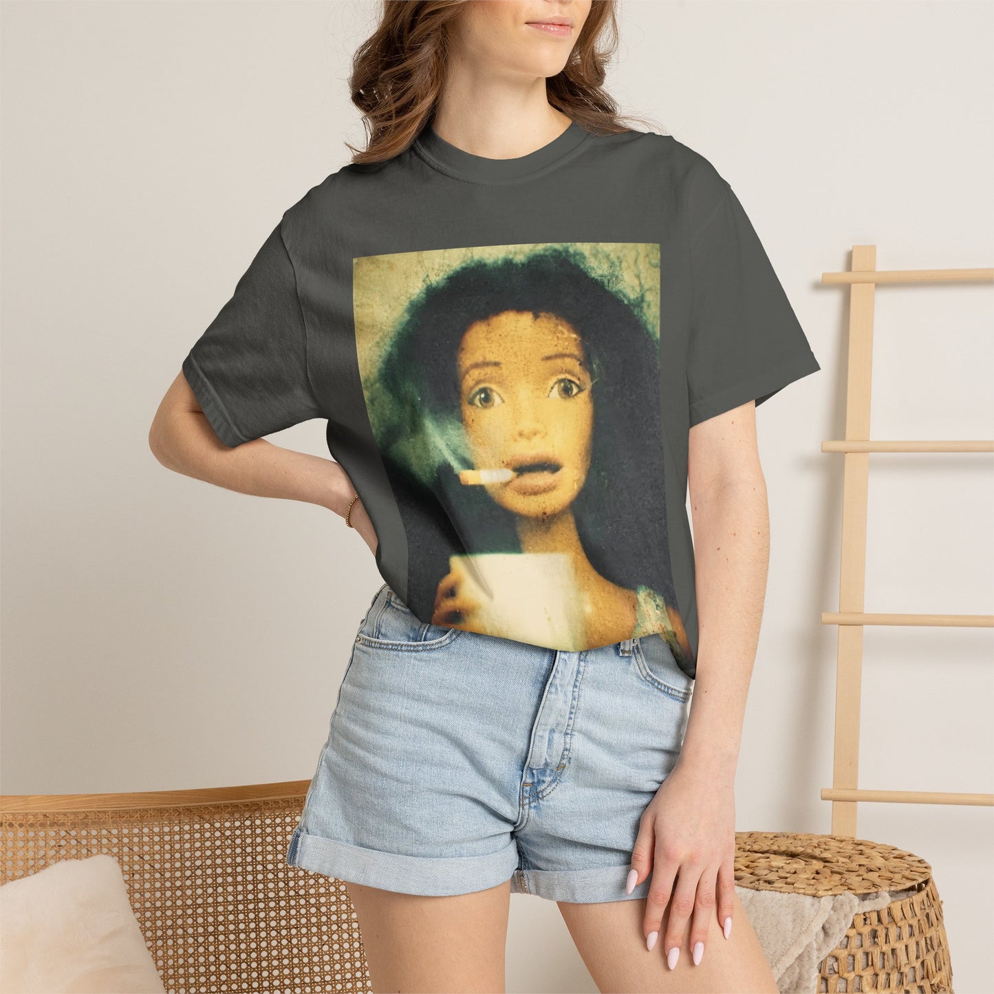 Coffee Before Chaos Meme Tee
