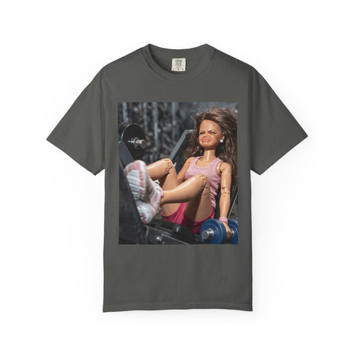 Doll Leg Press Pain Funny Gym Tee