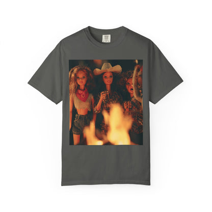 Campfire Cowgirl Crew Meme Tee