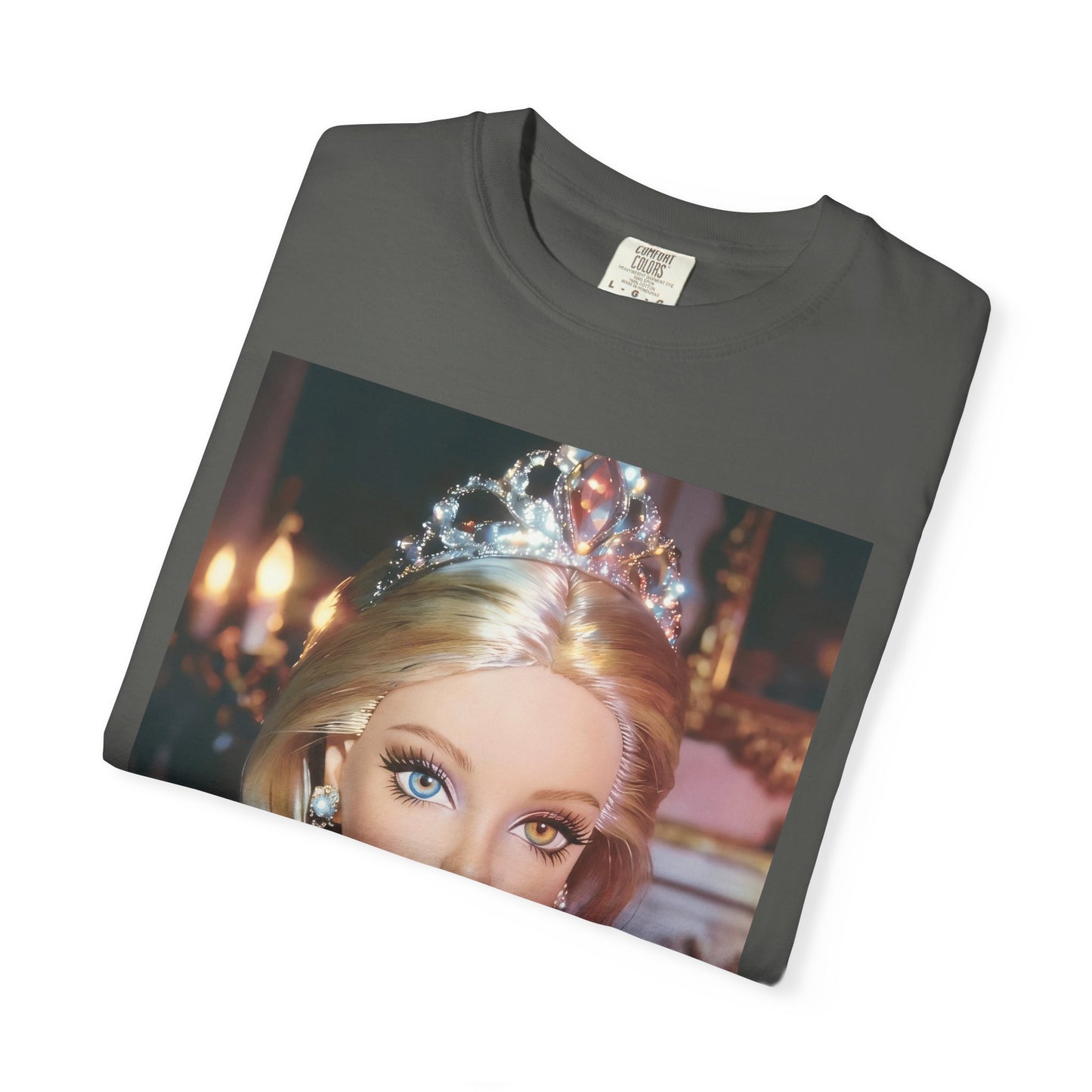 Doll Princess Smoking Tiara Vintage Tee