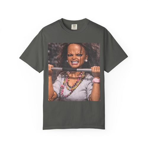 Angry Doll Gym Rage Vintage Funny Tee