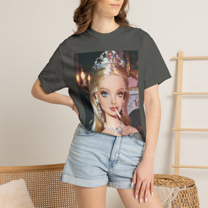 Doll Princess Smoking Tiara Vintage Tee
