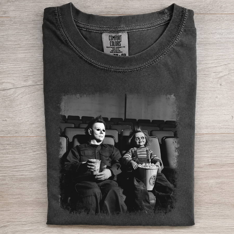 Masked Killer & Creepy Doll Tee