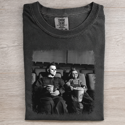 Masked Killer & Creepy Doll Tee