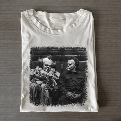Creepy Clowns Movie Night Tee