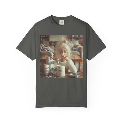 Anxiety Doll SSRI Alien Doctor Funny Tee
