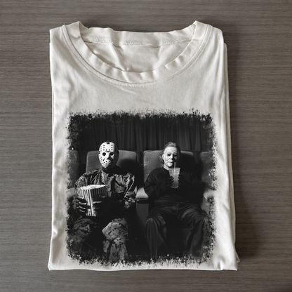 Masked Horror Movie Night Tee