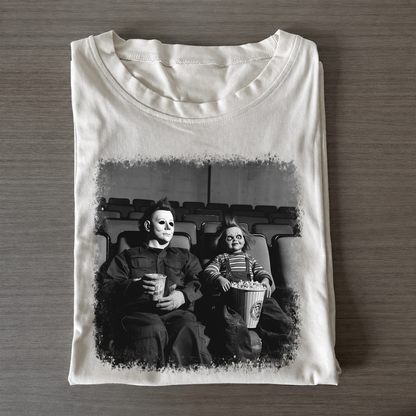 Masked Killer & Creepy Doll Tee