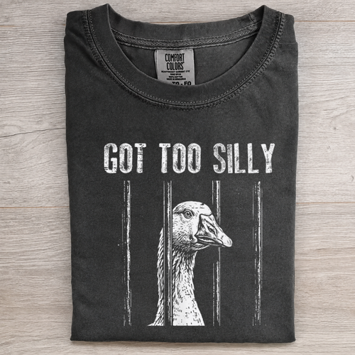 Silly Goose  Funny Jail Meme Tee