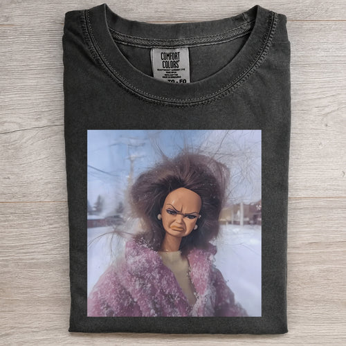 Cold Outside, Angrier Inside Meme Tee