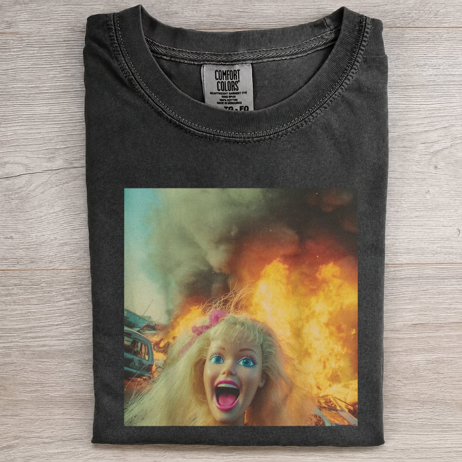 Fine Everything Is Fine Meme Tee