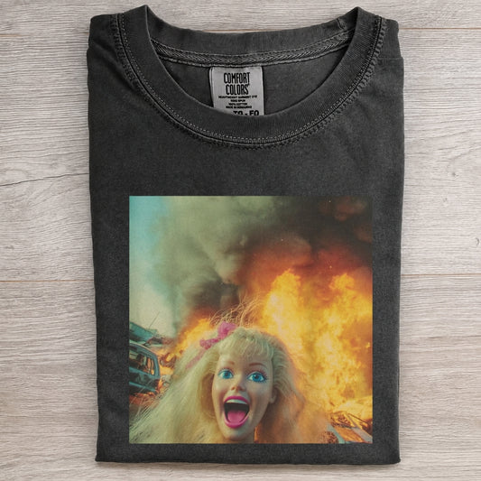 Fine Everything Is Fine Meme Tee