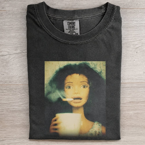 Coffee Before Chaos Meme Tee