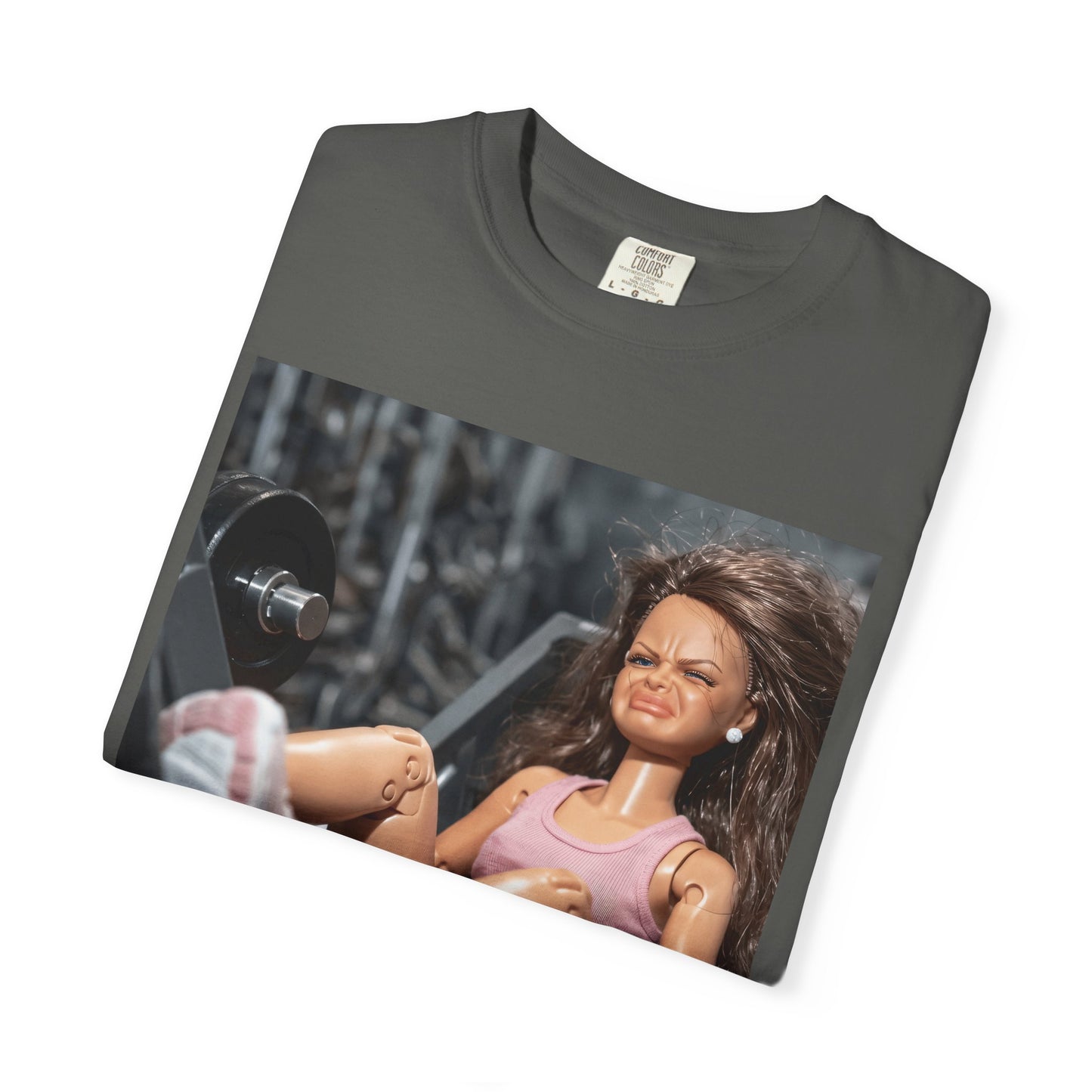Doll Leg Press Pain Funny Gym Tee