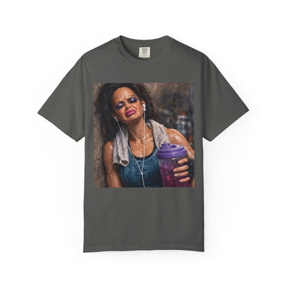 Doll Post Workout Sweat Funny Gym Tee