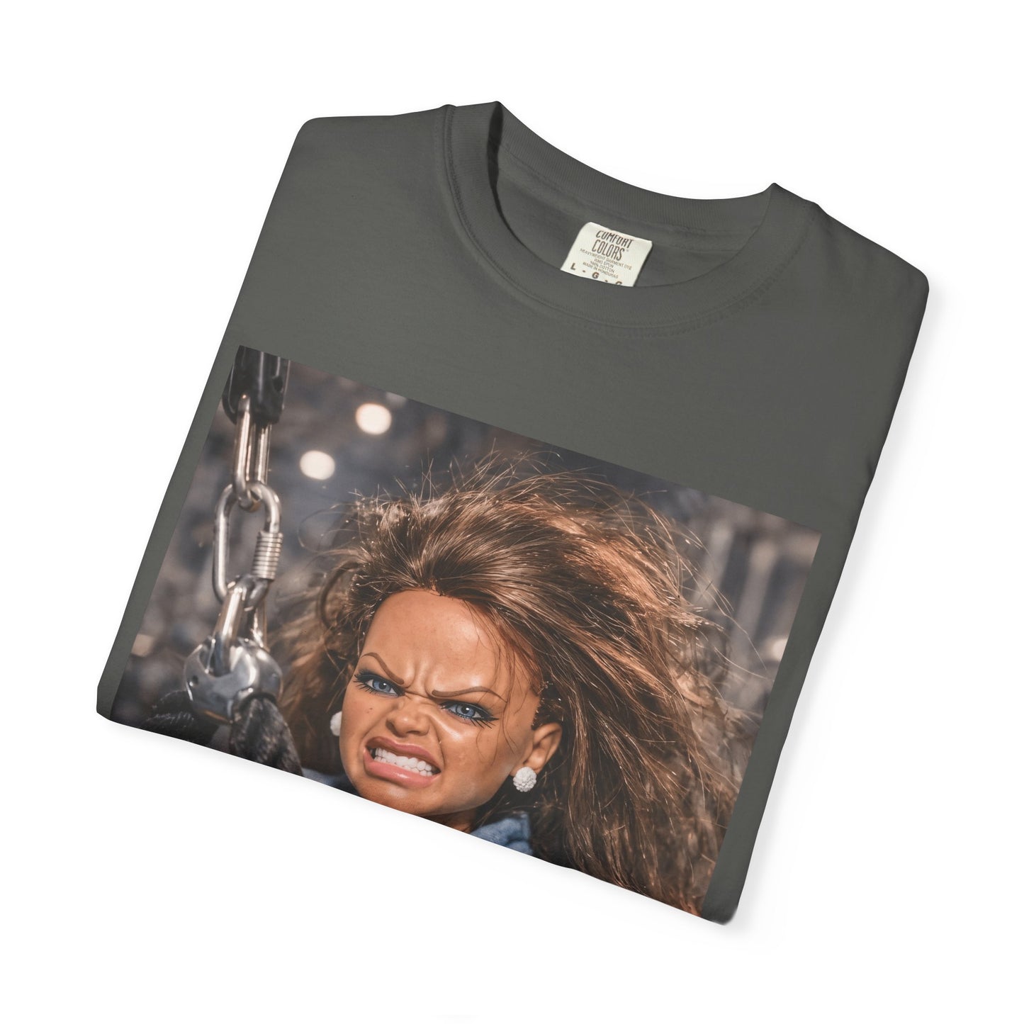 Doll Cable Machine Fury Gym Funny Tee