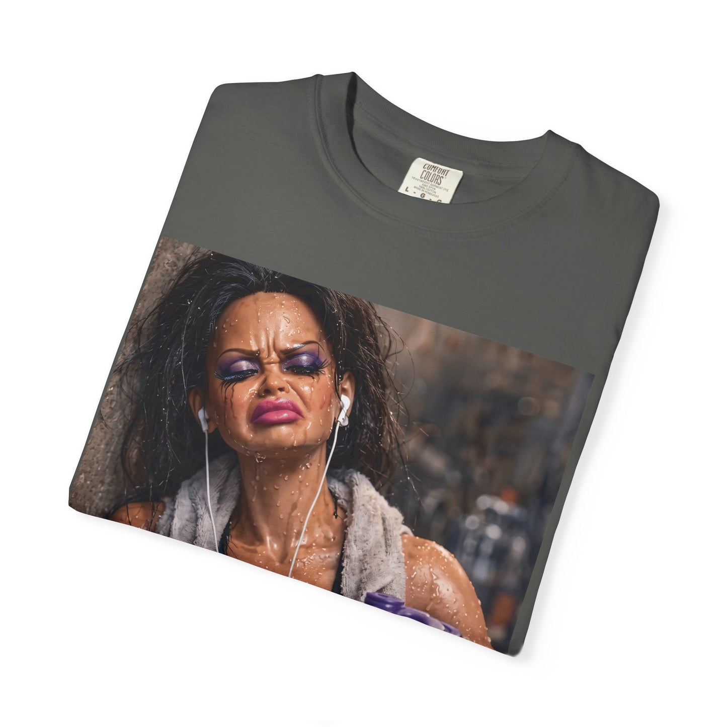 Doll Post Workout Sweat Funny Gym Tee