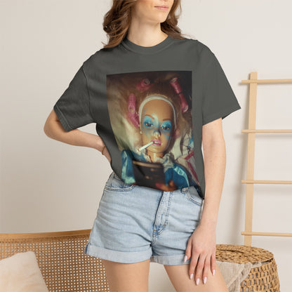 Texting In Rollers Meme Tee