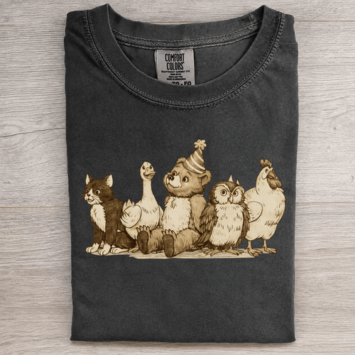 Little Woodland Friends Vintage - Patriot Level