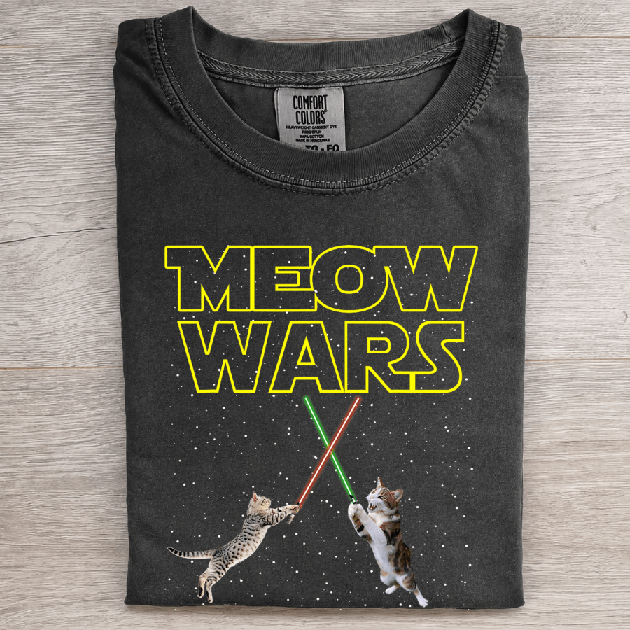 Meo Wars Funny Tee - Patriot Level