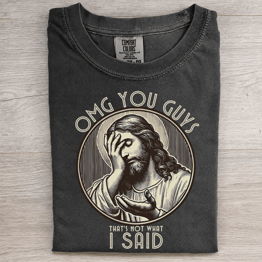 OMG You Guys Funy Tee - Patriot Level