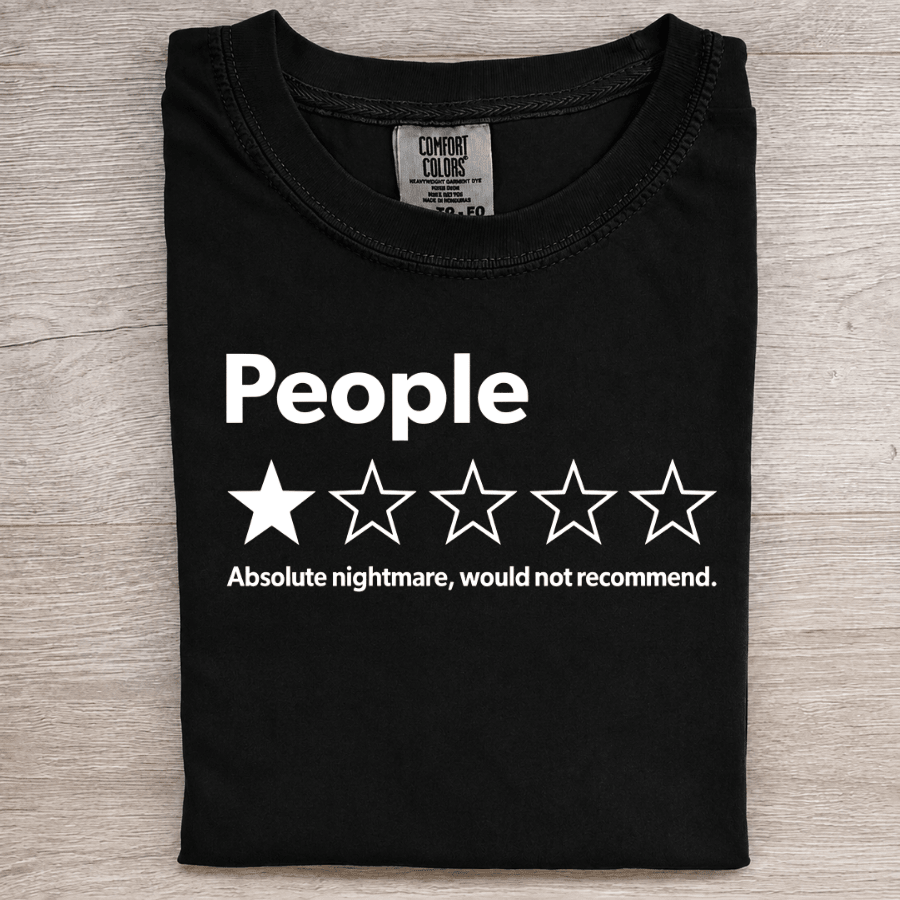 People ★☆☆☆☆ Funny Graphic Tee - Patriot Level