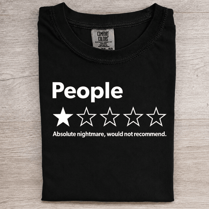 People ★☆☆☆☆ Funny Graphic Tee - Patriot Level