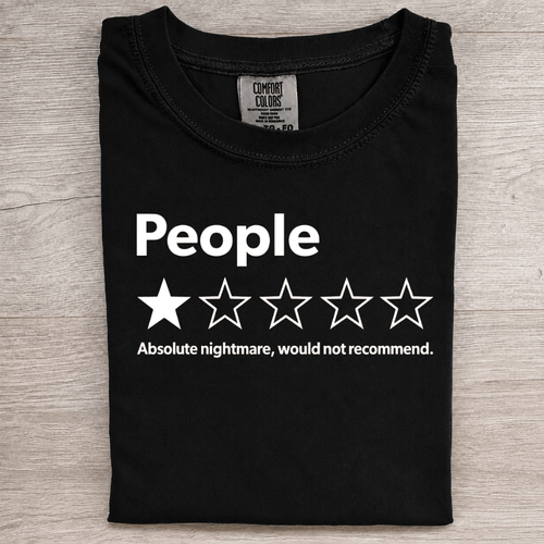 People ★☆☆☆☆ Funny Graphic Tee - Patriot Level