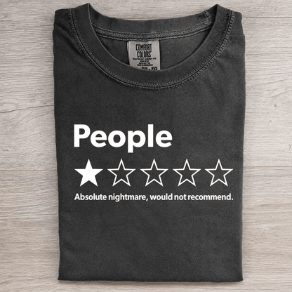 People ★☆☆☆☆ Funny Graphic Tee - Patriot Level