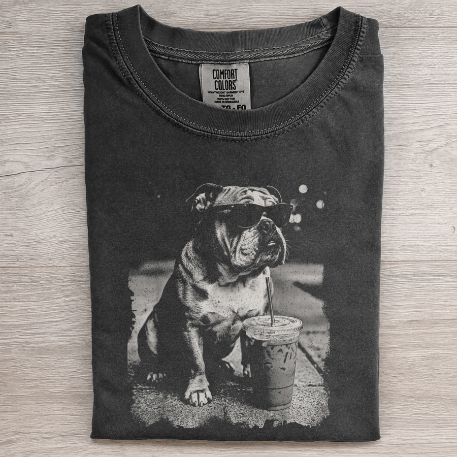 Tiny Coffee Run Tee - Patriot Level