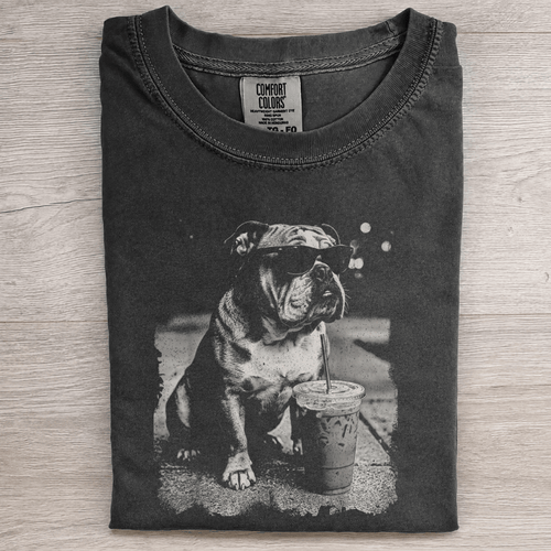 Tiny Coffee Run Tee - Patriot Level
